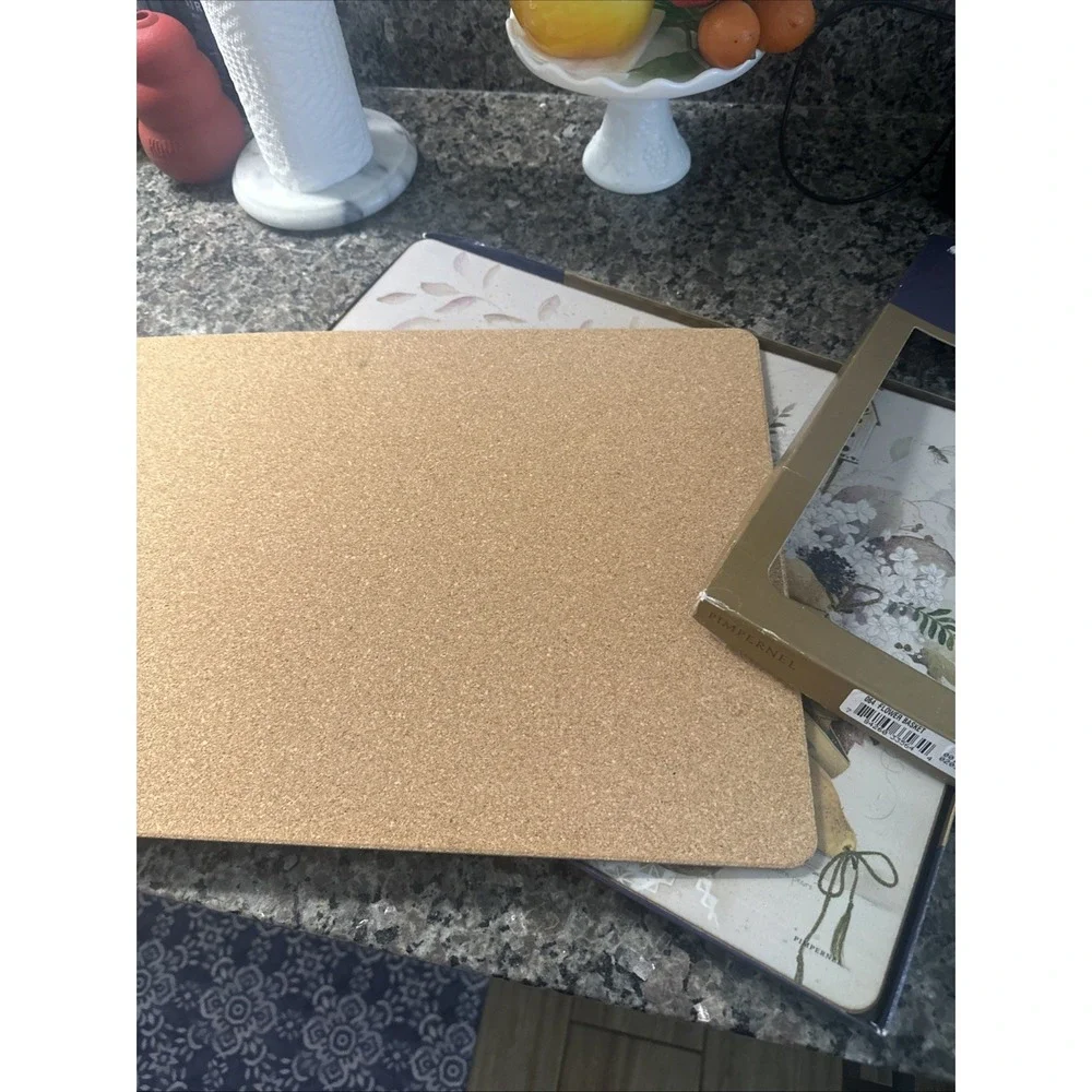 Pimpernel Cork Backed Placemats Set of 4 Floral Basket  Assorted
